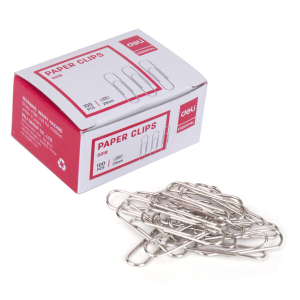 AGRAFE METAL 29 MM 100 BUC/CUT DELI – poza 2