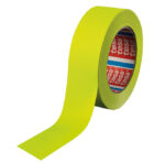 BANDA ADEZIVA TEXTILA GALBEN NEON 25M*25MM TESA – poza 1