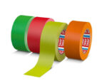 BANDA ADEZIVA TEXTILA PORTOCALIU NEON 25M*25MM TESA – poza 2