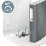 BIBLIORAFT PLASTIFIAT 6.5 CM 180 GRADE ROSU ACTIVE WOW LEITZ – poza 2