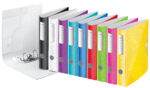 BIBLIORAFT PLASTIFIAT 6.5 CM 180 GRADE ROSU ACTIVE WOW LEITZ – poza 5