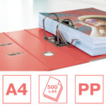 BIBLIORAFT PLASTIFIAT INT-EXT 7.5 CM CORAI NR1 POWER COLOUR'BREEZE FSC ESSELTE – poza 2