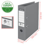 BIBLIORAFT PLASTIFIAT INT-EXT 7.5 CM CORAI NR1 POWER COLOUR'BREEZE FSC ESSELTE – poza 4