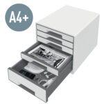 CABINET 5 SERTARE ALB/ROSU WOW LEITZ – poza 3