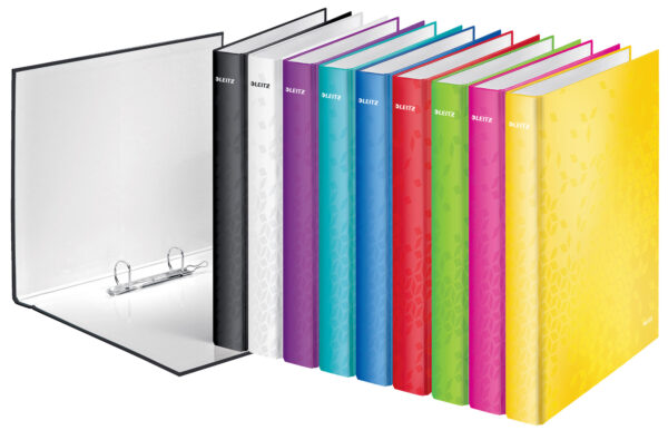 CAIET MECANIC A4 2 INELE 25MM/40MM ROSU WOW LEITZ – poza 4