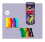 CARIOCA 20 CULORI DINOZAURI CONNECTOR FABER-CASTELL – poza 4