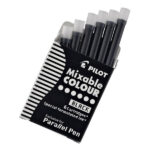 CARTUSE CERNEALA 6/SET PARALLEL PEN NEAGRA PILOT – poza 2