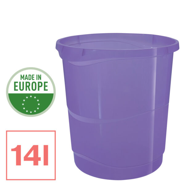 COS BIROU 14L LAVANDA RECICLABIL COLOUR'BREEZE ESSELTE – poza 2