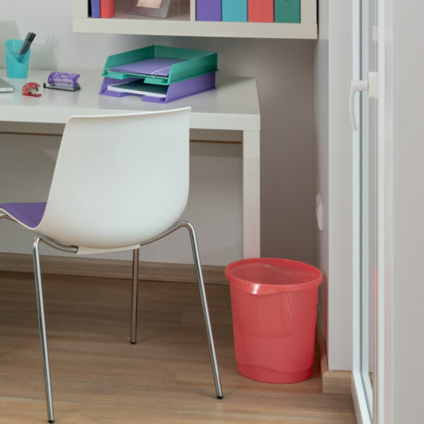 COS BIROU 14L LAVANDA RECICLABIL COLOUR'BREEZE ESSELTE – poza 3