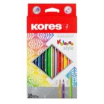 CREIOANE COLORATE 12 CULORI + INCL. 2 METALICE + 1 NEON KORES – poza 1