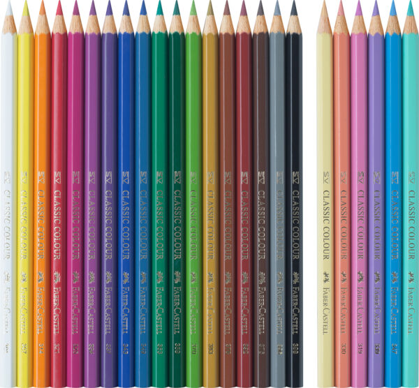 CREIOANE COLORATE 18+6 CULORI UNICORNI FABER-CASTELL – poza 2