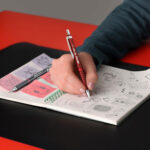 CREION MECANIC 0.5MM TIKKY 3 ROSU RETRO ROTRING – poza 3