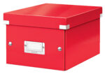 CUTIE DEPOZITARE MICA ROSIE CLICK&STORE LEITZ – poza 1