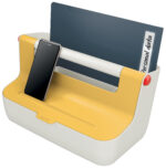 CUTIE PORTABILA CU ORGANIZATOR 36 x 19 x21 CM GALBEN CHIHLIMBAR COSY LEITZ – poza 5