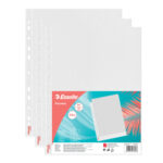 FOLIE PROTECTIE A4 43 MICRONI 25/SET RECICLABILA COLOUR'BREEZE ESSELTE – poza 4