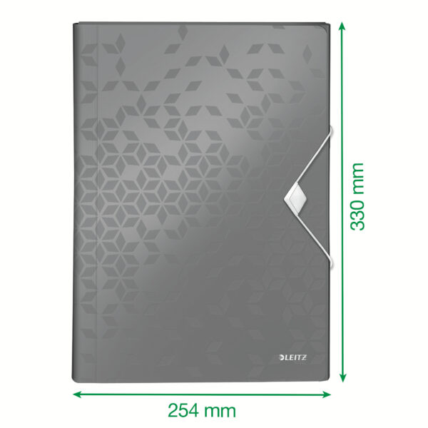 MAPA PLASTIC 6 COMPARTIMENTE ROSIE TIP PROIECT WOW LEITZ – poza 5