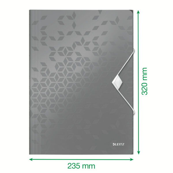 MAPA PLASTIC CU ELASTIC ROSIE WOW LEITZ – poza 5