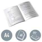 MAPA PREZENTARE 20 FOLII ROSIE WOW LEITZ – poza 3