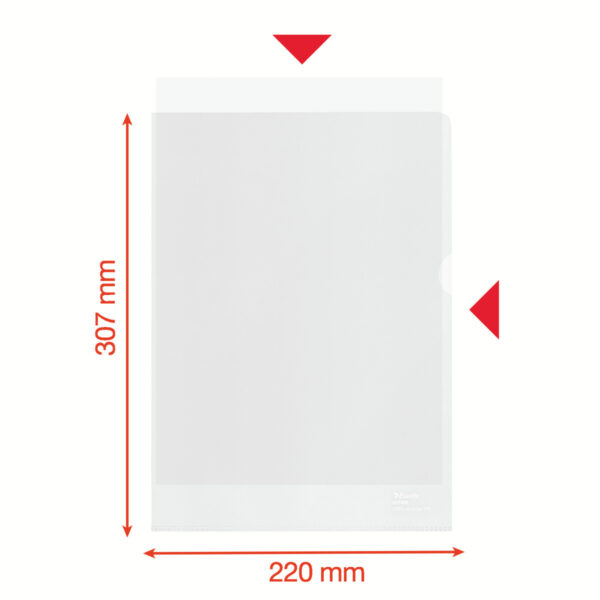 MAPA PROTECTIE A4 100 MICRONI 100/SET RECYCLE ESSELTE – poza 3