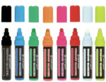 MARKER CRETA LICHIDA ROSU 2-15MM VARF ROTUND 9121 CENTROPEN – poza 2
