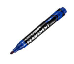 MARKER PERMANENT ALBASTRU VARF ROTUND 2.5MM DELI – poza 1