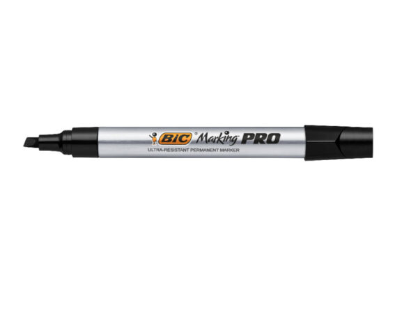 MARKER PERMANENT NEGRU VARF ROTUND PRO INDUSTRIAL BIC – poza 2