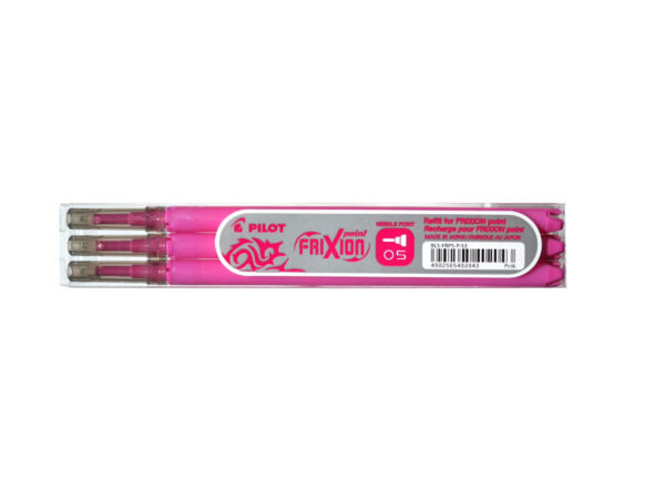 MINA ROLLER 0.5MM ROZ POINT 3/SET FRIXION PILOT – poza 1