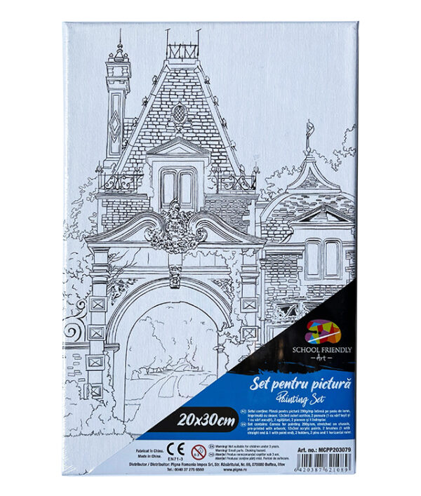 PANZA PREDESENATA PE SASIU 20*30CM CASTEL SF ART PIGNA – poza 1