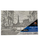 PANZA PREDESENATA PE SASIU 20 x 30 CM PARIS SF ART PIGNA – poza 1