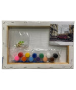 PANZA PREDESENATA PE SASIU 20 x 30 CM PARIS SF ART PIGNA – poza 2