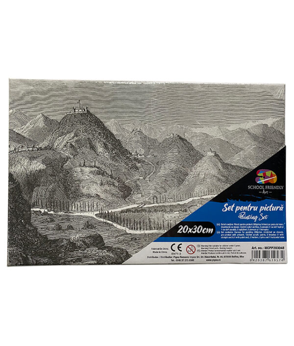 PANZA PREDESENATA PE SASIU 20 x 30 CM PEISAJ 2 SF ART PIGNA – poza 1