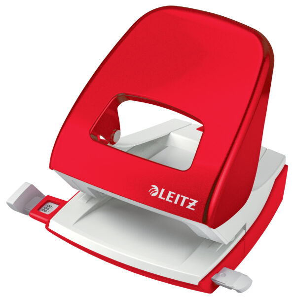 PERFORATOR 30 COLI MODEL 5008 METALIC ROSU WOW LEITZ – poza 1