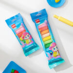 PLASTILINA 6 CULORI 108G POLYBAG DELI – poza 2