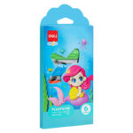 PLASTILINA 6 CULORI 120G CUTIE CARTON DELI – poza 1