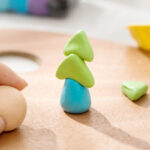 PLASTILINA 6 CULORI 120G CUTIE CARTON DELI – poza 4