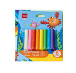 PLASTILINA 8 CULORI 100G DELI – poza 1
