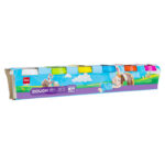 PLASTILINA MODELAJ 6 CULORI X 100G DELI – poza 1