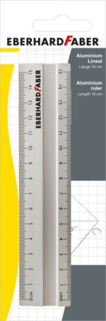 RIGLA ALUMINIU 15 CM EBERHARD FABER – poza 1