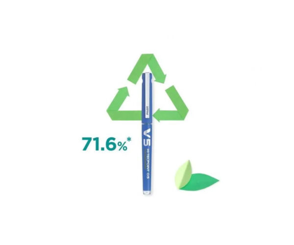 ROLLER 0.5MM V5 VERDE HI-TECPOINT PILOT – poza 4