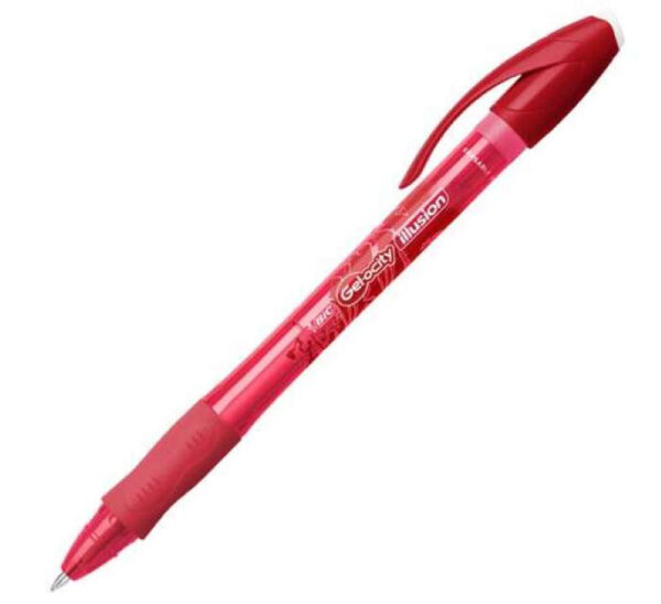 ROLLER 0.7 MM ROSU GEL-OCITY ILLUSION BIC – poza 1