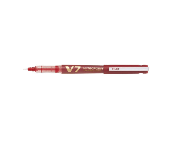 ROLLER 0.7MM V7 ROSU HI-TECPOINT PILOT – poza 1