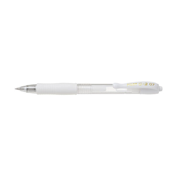 PIX CU GEL CU MECANISM 0.7MM G2 ALB  PILOT – poza 1