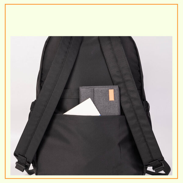 RUCSAC 32.5 x 15 x 37.5 CM NEGRU DELI – poza 3