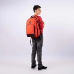 RUCSAC COLLEGE WIZZARD ROSU MELANGE WALKER – poza 5