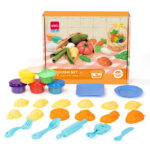 SET CREATIV PLASTILINA + 19 ACCESORII FRUCTE SI LEGUME DELI – poza 1