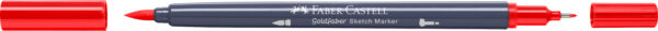 SKETCH MARKER 2 CAPETE ROSU SCARLET 118 GOLDFABER FABER-CASTELL – poza 2
