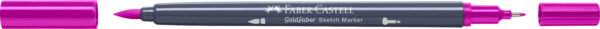 SKETCH MARKER 2 CAPETE ROZ PURPURIU MEDIU 125 GOLDFABER FABER-CASTELL – poza 2