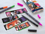 SKETCH MARKER 2 CAPETE ROZ PURPURIU MEDIU 125 GOLDFABER FABER-CASTELL – poza 5
