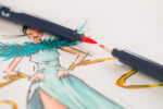 SKETCH MARKER 2 CAPETE SET 6 NOVEL GOLDFABER FABER-CASTELL – poza 4