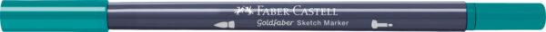 SKETCH MARKER 2 CAPETE VERDE COBALT INCHIS 313 GOLDFABER FABER-CASTELL – poza 4